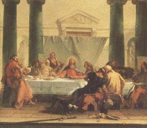 Giovanni Battista Tiepolo The Last Supper (mk05) oil painting picture